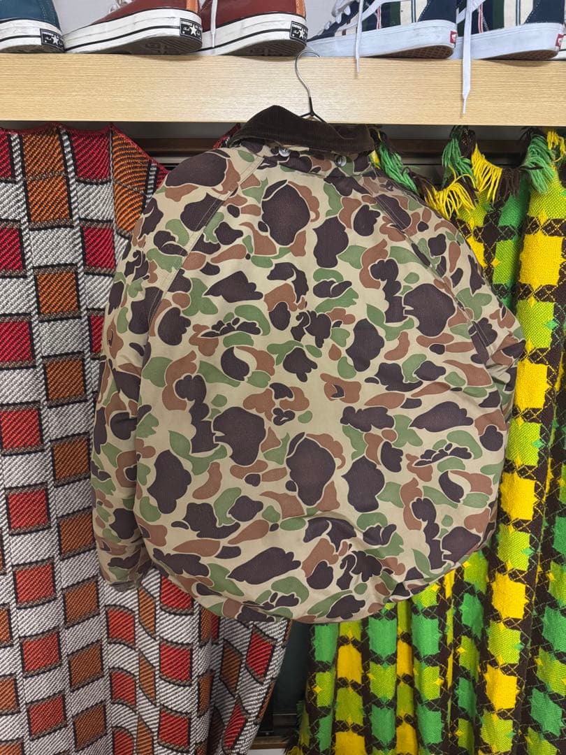 L.L.Bean ダックカモ柄ダウンジャケット XXL