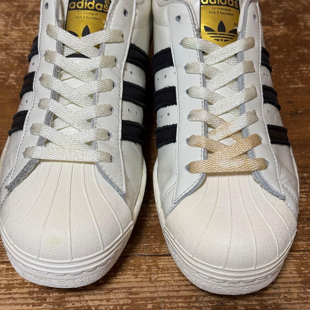 希少 adidas SUPERSTAR 80s VINTAGE DX 27.0