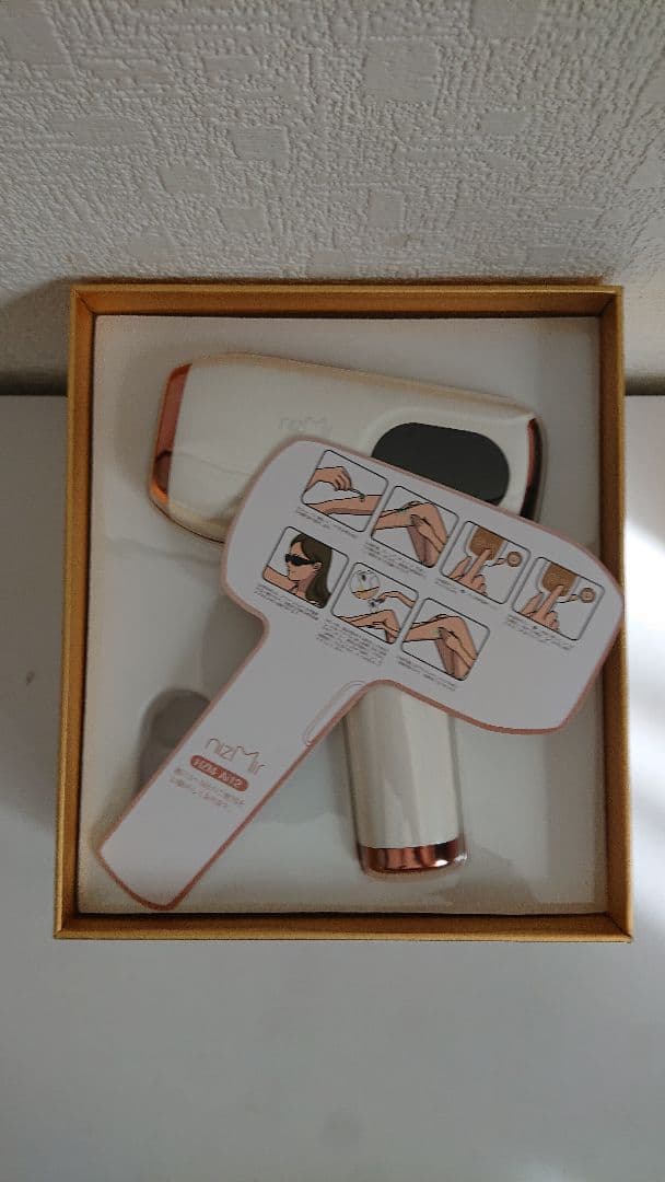 nizMir IPL脱毛器 ホワイト・ローズゴールド 週末、連休値下げ中