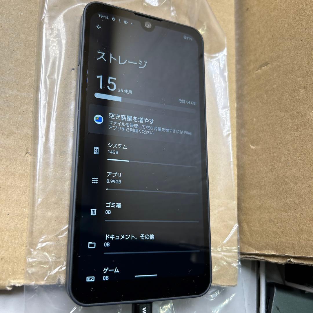 AQUOS wish SIMフリースマホ　A103SH SIMフリー　64GB