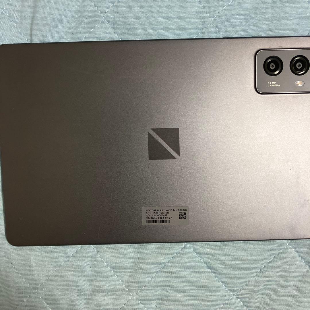NEC LAVIE Tab T9 グレー 本体　マオクロsdカード２５６サービス