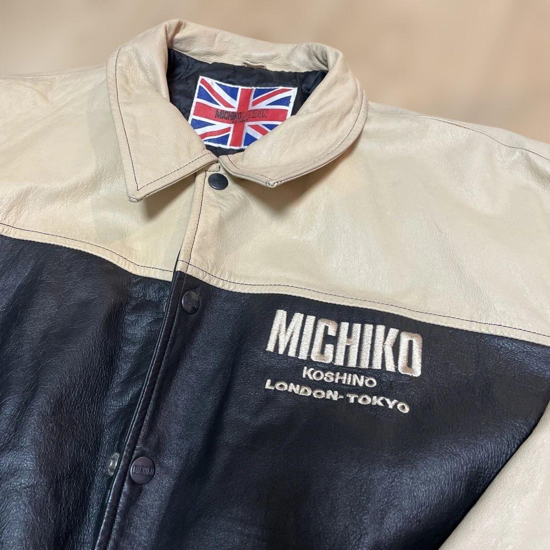 MICHIKO KOSHINO レザージャケット