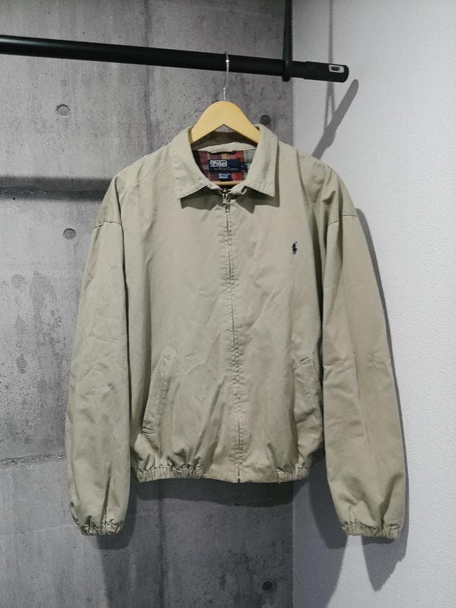 ポロ ラルフローレン スウィングトップ L ドリズラージャケット ヴィンテージ