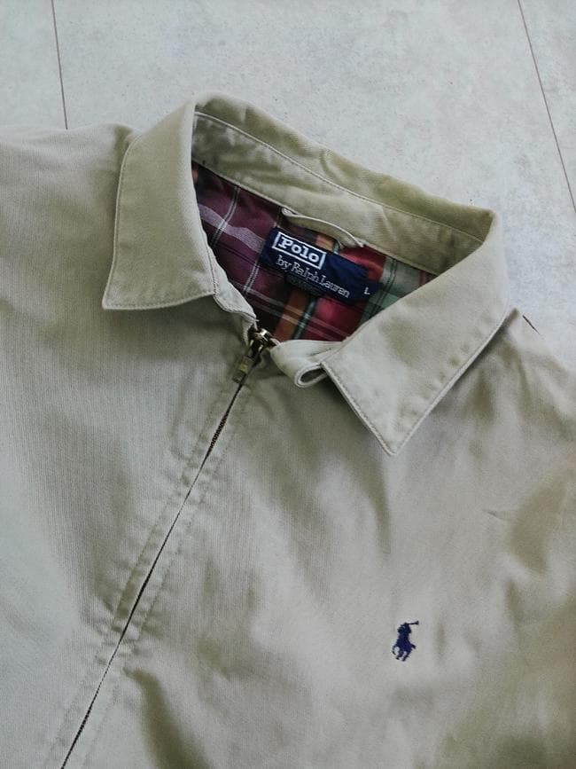 ポロ ラルフローレン スウィングトップ L ドリズラージャケット ヴィンテージ