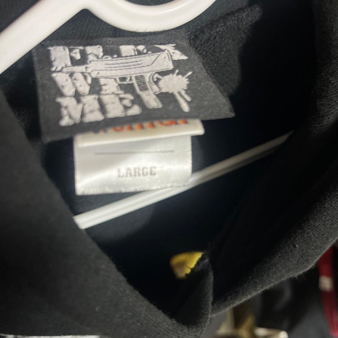 flexwitmeブラックパーカーL