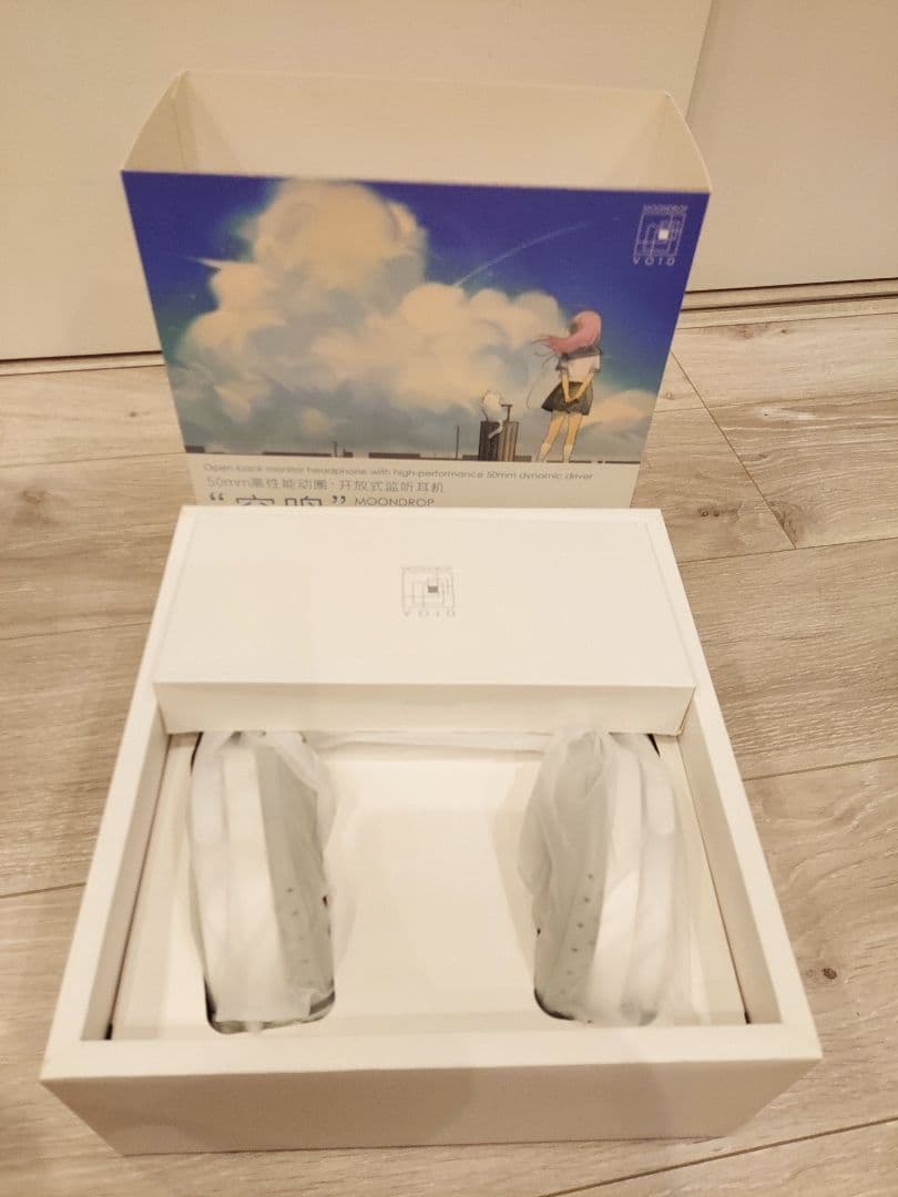 水月雨(moondrop) void 空鳴　開放型ヘッドホン