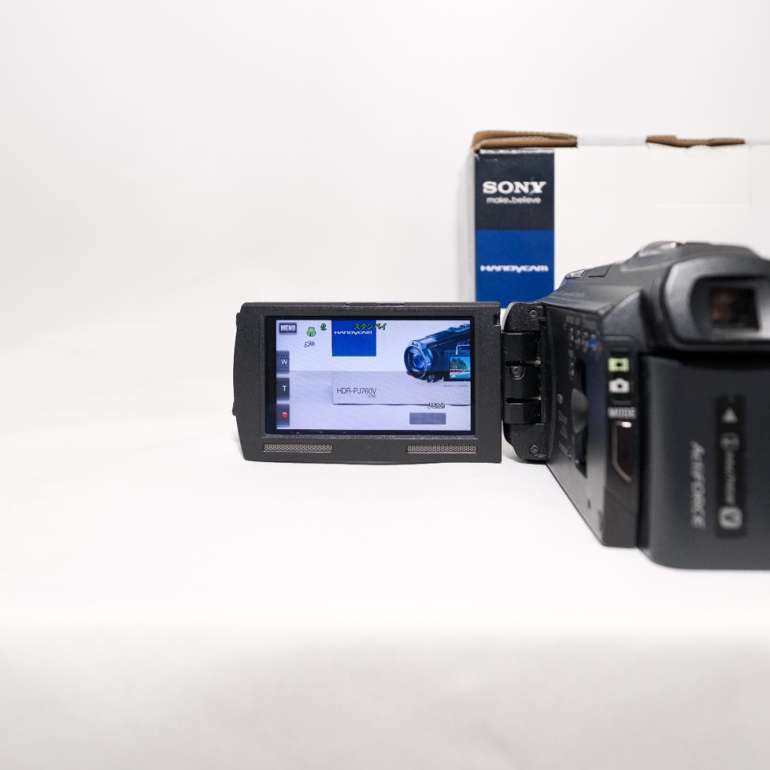 SONY HANDYCAM ブラック HDR-PJ760V 【中古】