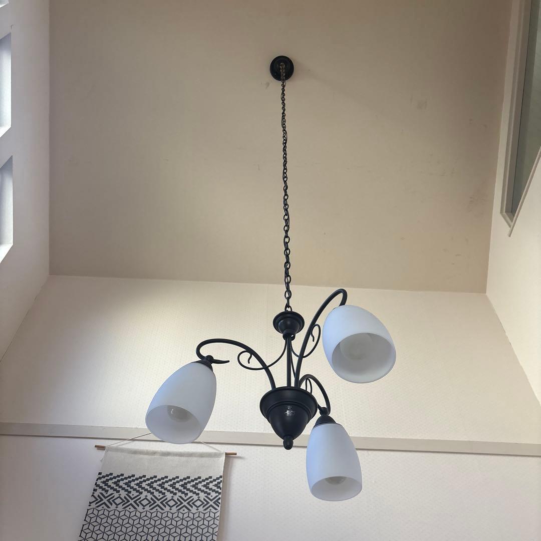 新品未使用　天井照明　ペンダントライト シャンデリア　斜面　レトロモダン