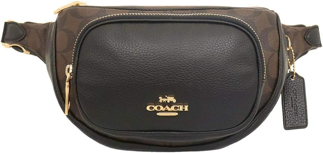 【めぇ】コーチ COACH ボディ ウエストバッグ シグネチャー