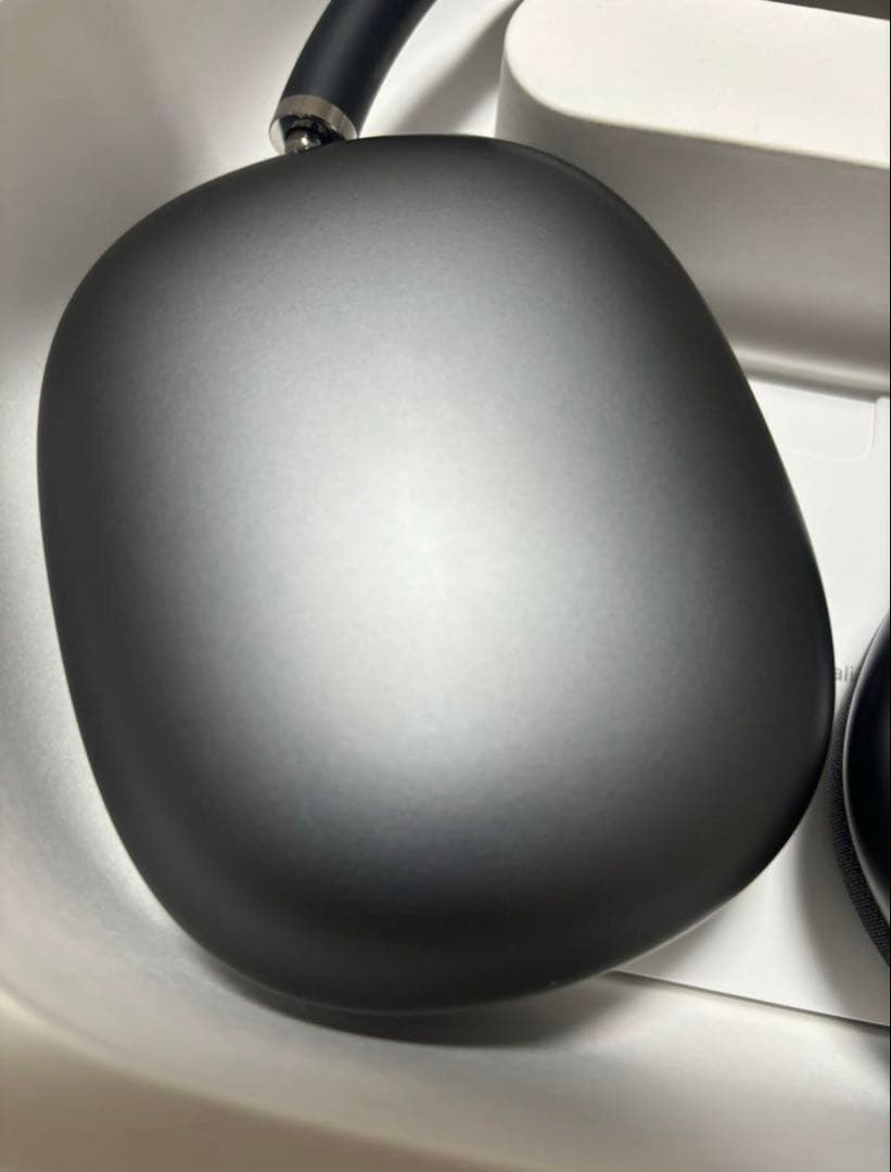 Air pods maxスペースグレー　カバー付き