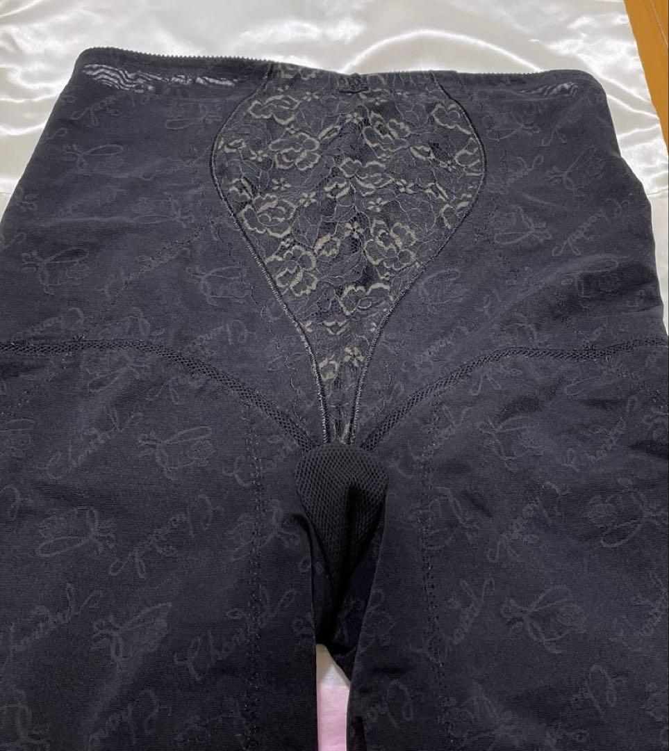 新品未使用シャンデールエレガント.フルロングガードル98ノーブルブラック