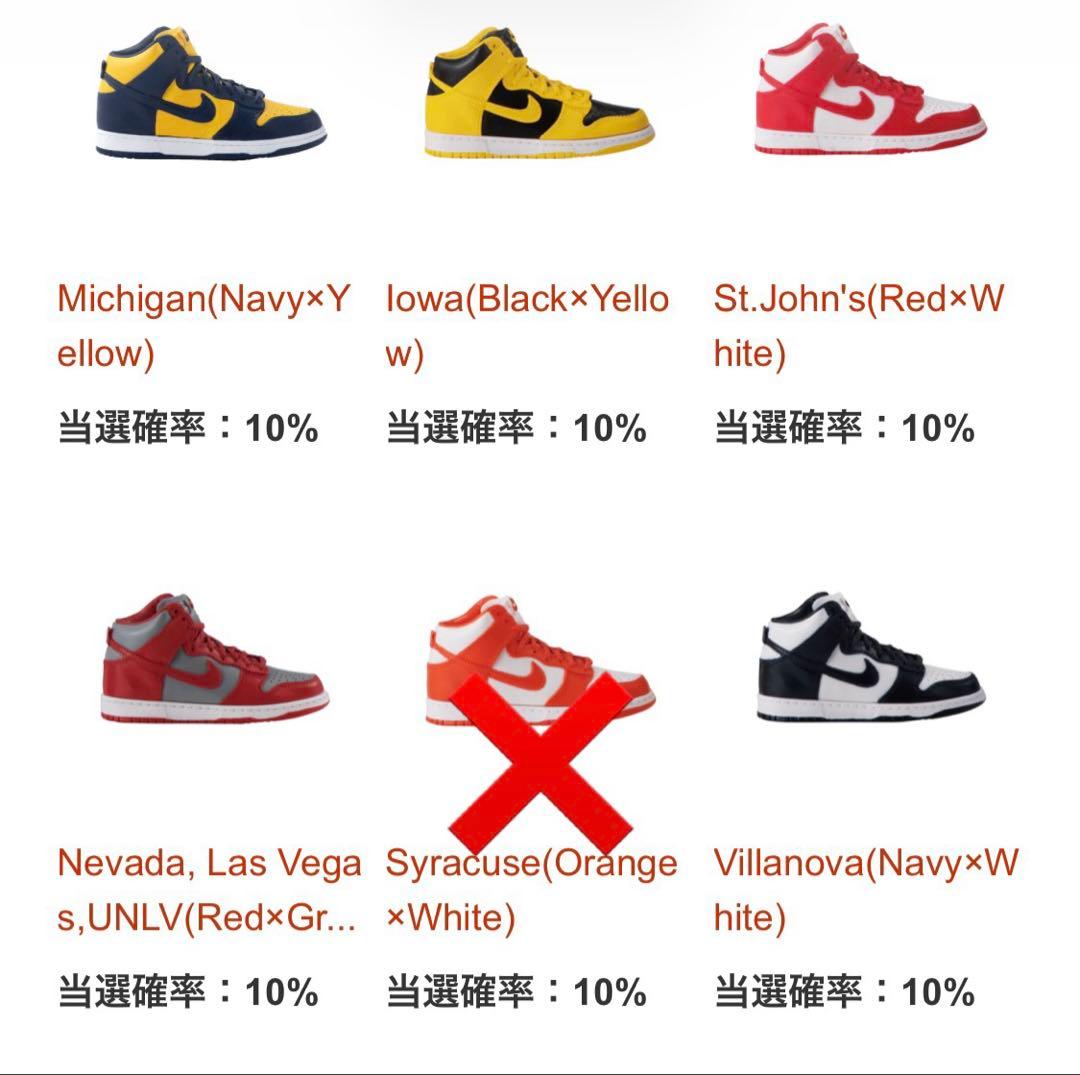 新品 8個セット NIKE DUNK HIGH ミニチュアコレクション ダンク