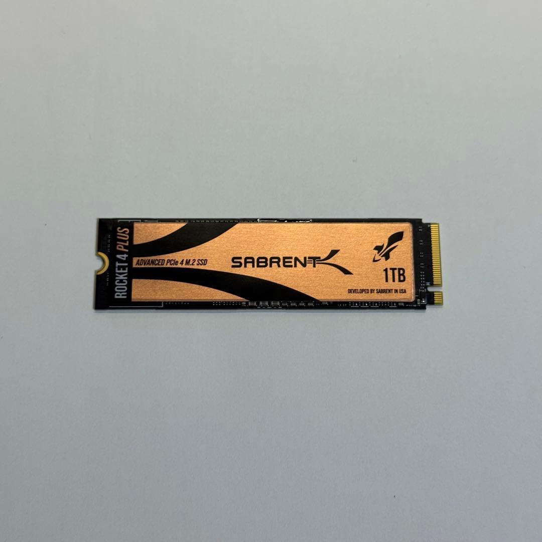 【ほぼ未使用】Sabrent Rocket 4.0 Plus 1TB