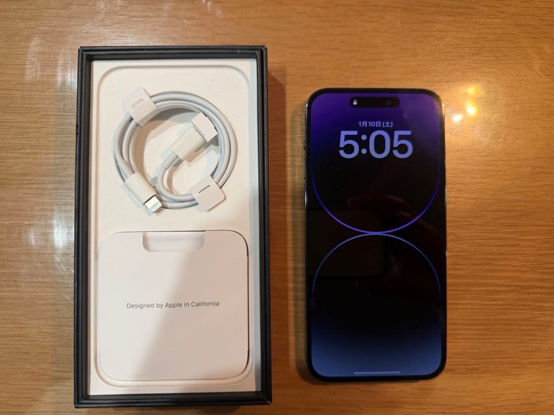 Apple iPhone 14 Promax ディープパープル 本体