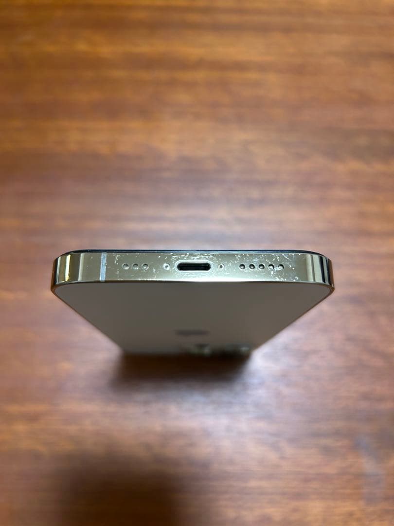 【美品】iPhone 13 pro 128GB ゴールド 最大容量100%