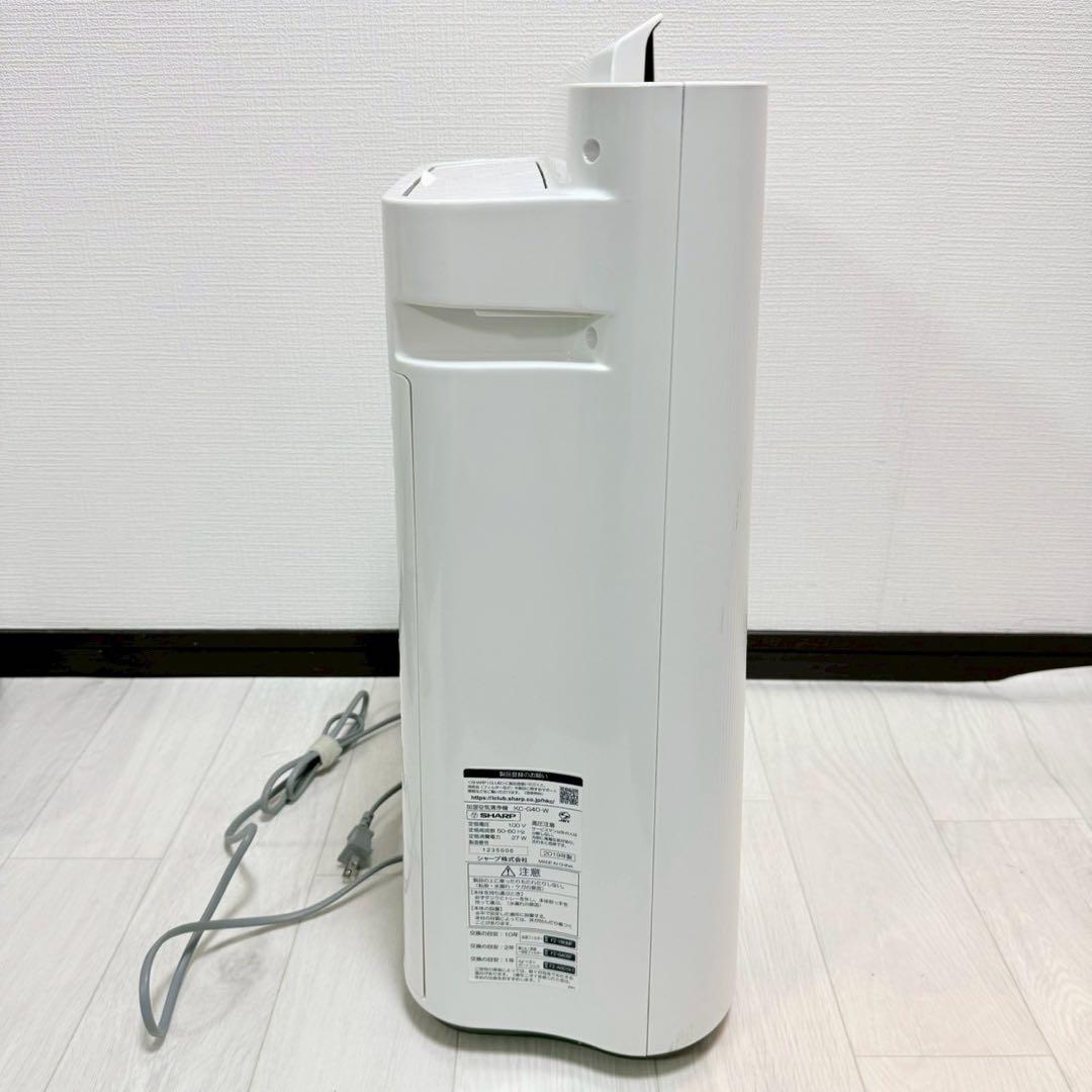 【即購入OK】SHARP 加湿空気清浄機 KC-G40-W