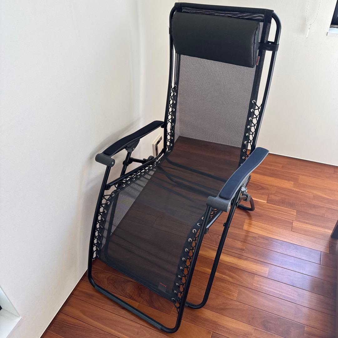 ラフマ(Lafuma) リクライニングチェア ブラック