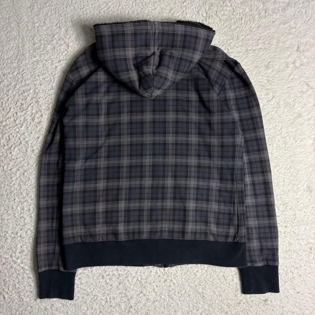 BURBERRY BLACK LABEL ジップパーカー ノバチェック メンズ