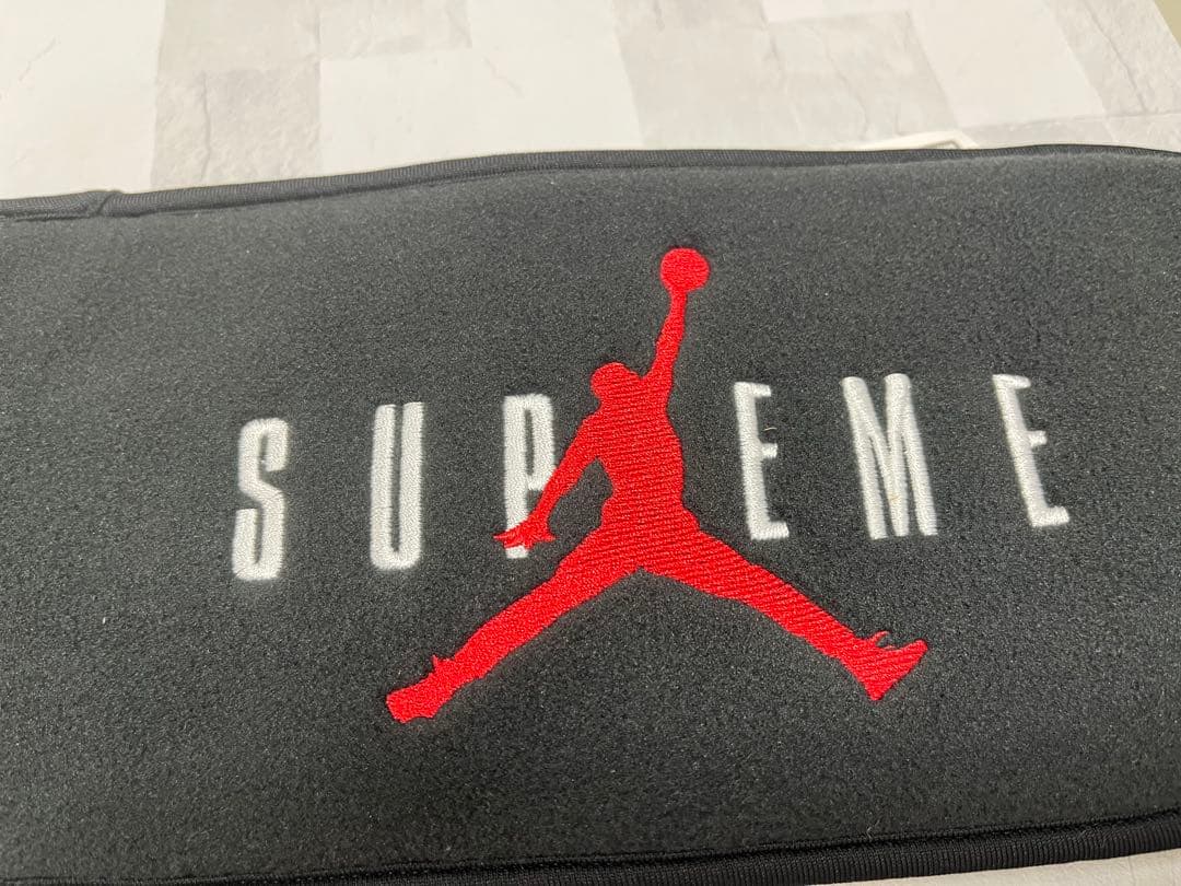 （新品）Supreme x Jordan ロゴヘッドバンド黒