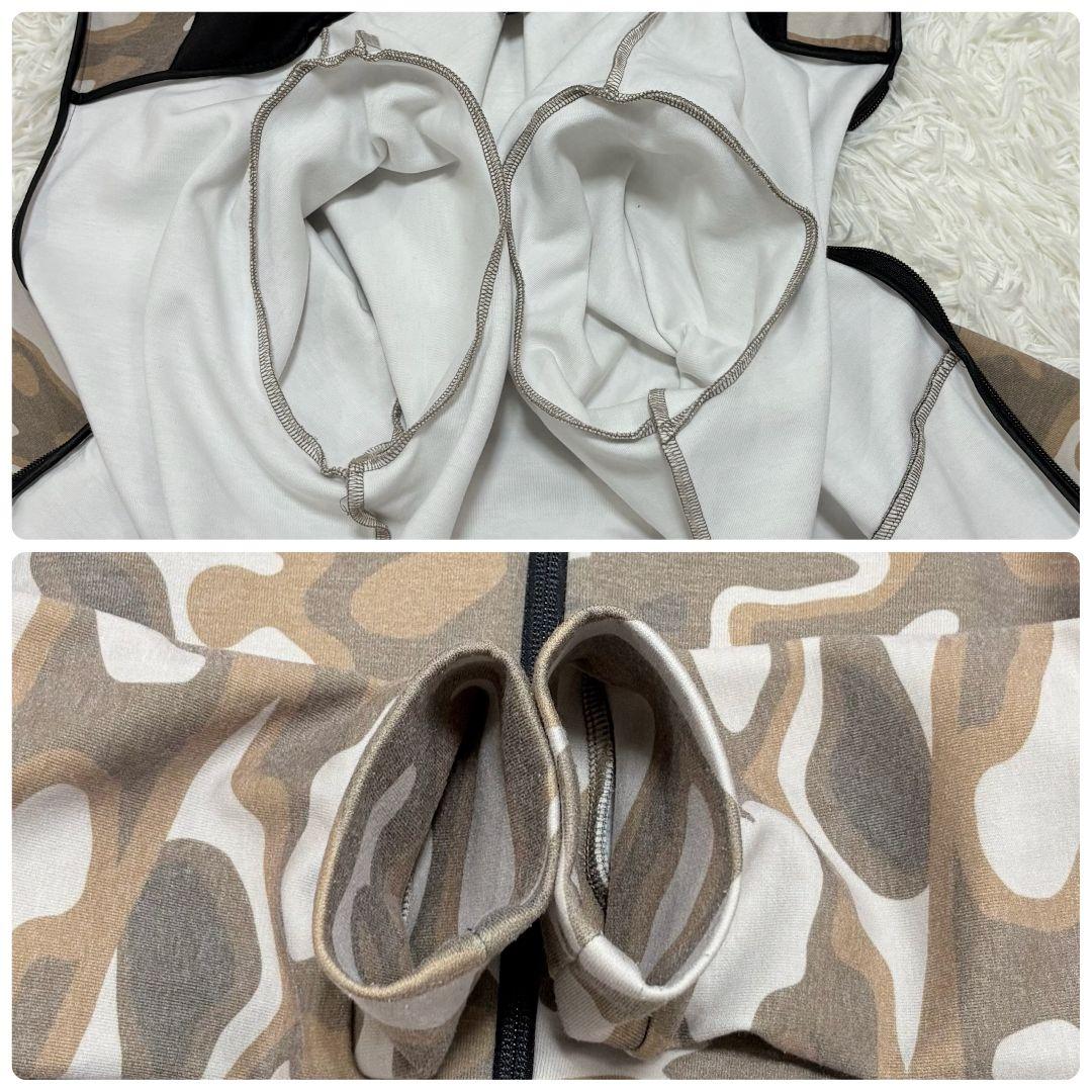 美品✨ オークリー 迷彩柄 スウェットパーカー セットアップ 上下 デカロゴ