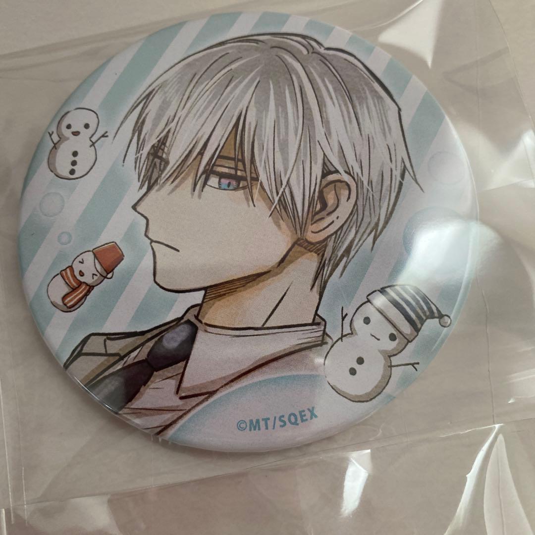 氷属性男子とクールな同僚女子 缶バッジ 氷室 セット