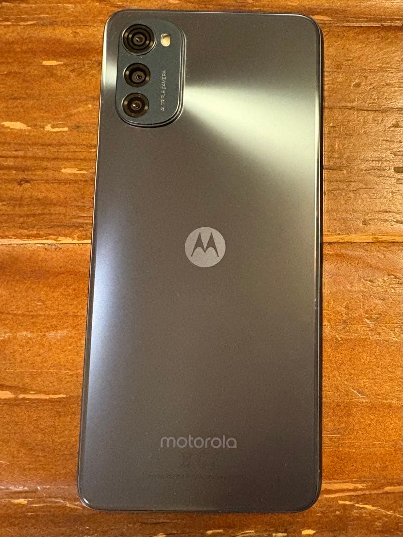 motorola スマートフォン 本体 グレー