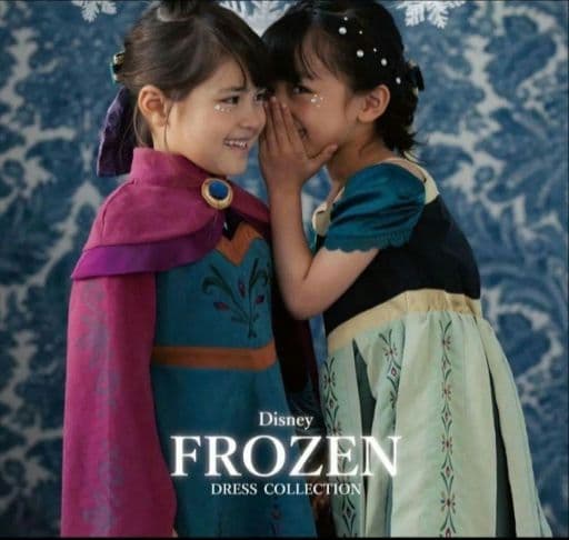 新品✨Disney Frozen アナ雪　110cm 半袖ワンピース ドレス