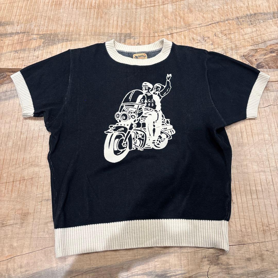 THE GROOVIN HIGH サマーニット M 黒