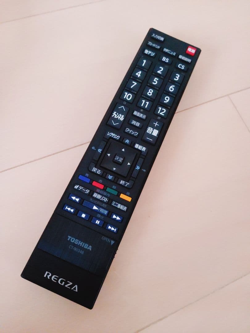 東芝 液晶テレビ リモコン CT-90348 75018373