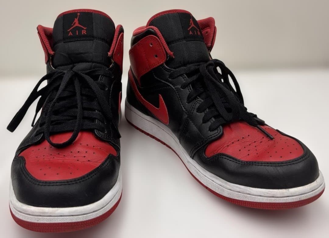 ジョージ　ナイキ エアジョーダン1 ミッド ブレッド 28.5cm 中古