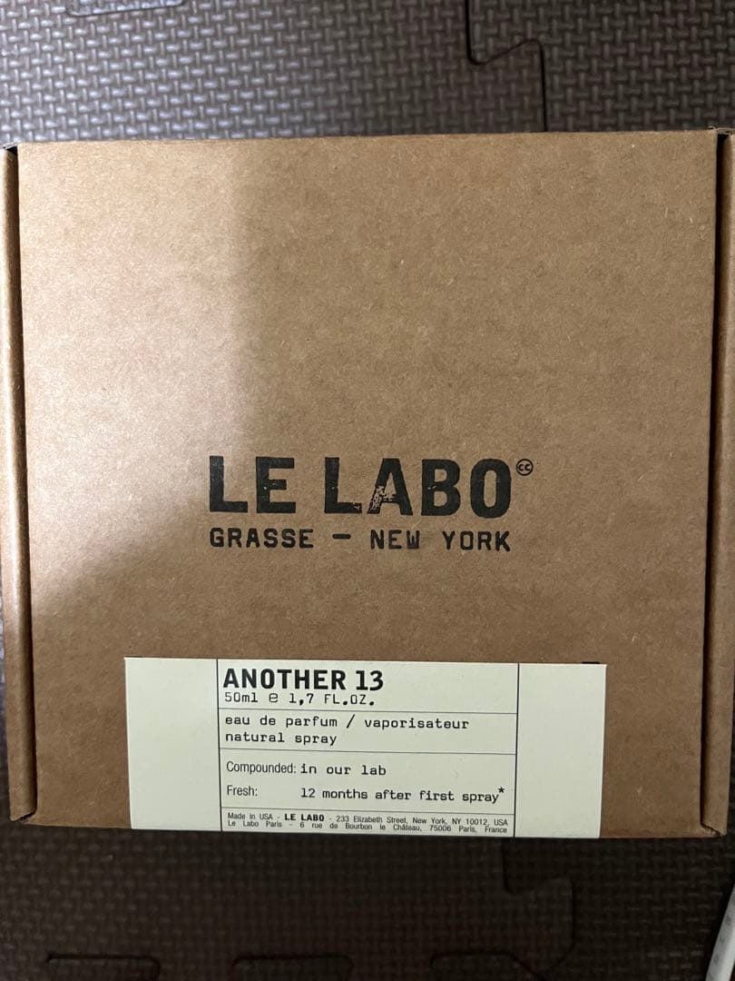 ル ラボ アナザー １３ オードパルファム 50ml LE LABO ANO