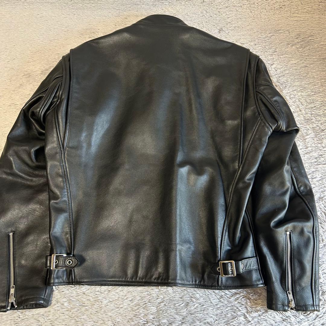 NANKAI ナンカイ　シングルライダース レザージャケット　シングルレザー　L