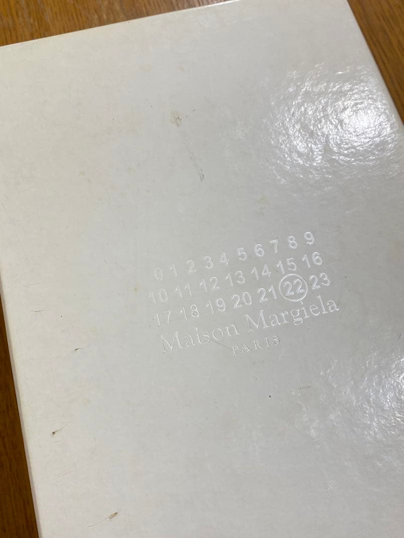 マルジェラ　サイズ38　クリアヒール　サンダル