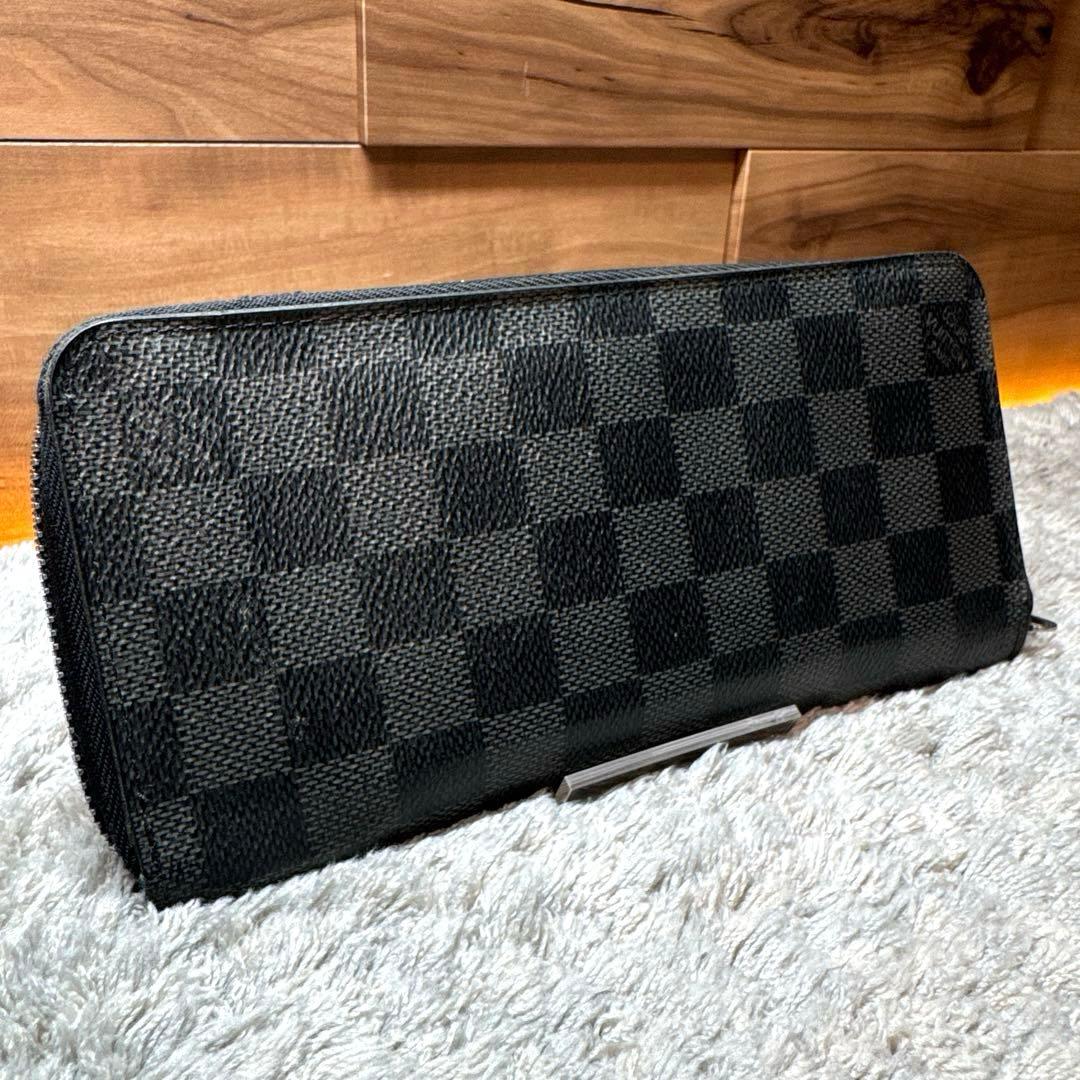 LOUIS VUITTON ルイヴィトン 長財布 ダミエ グラフィット