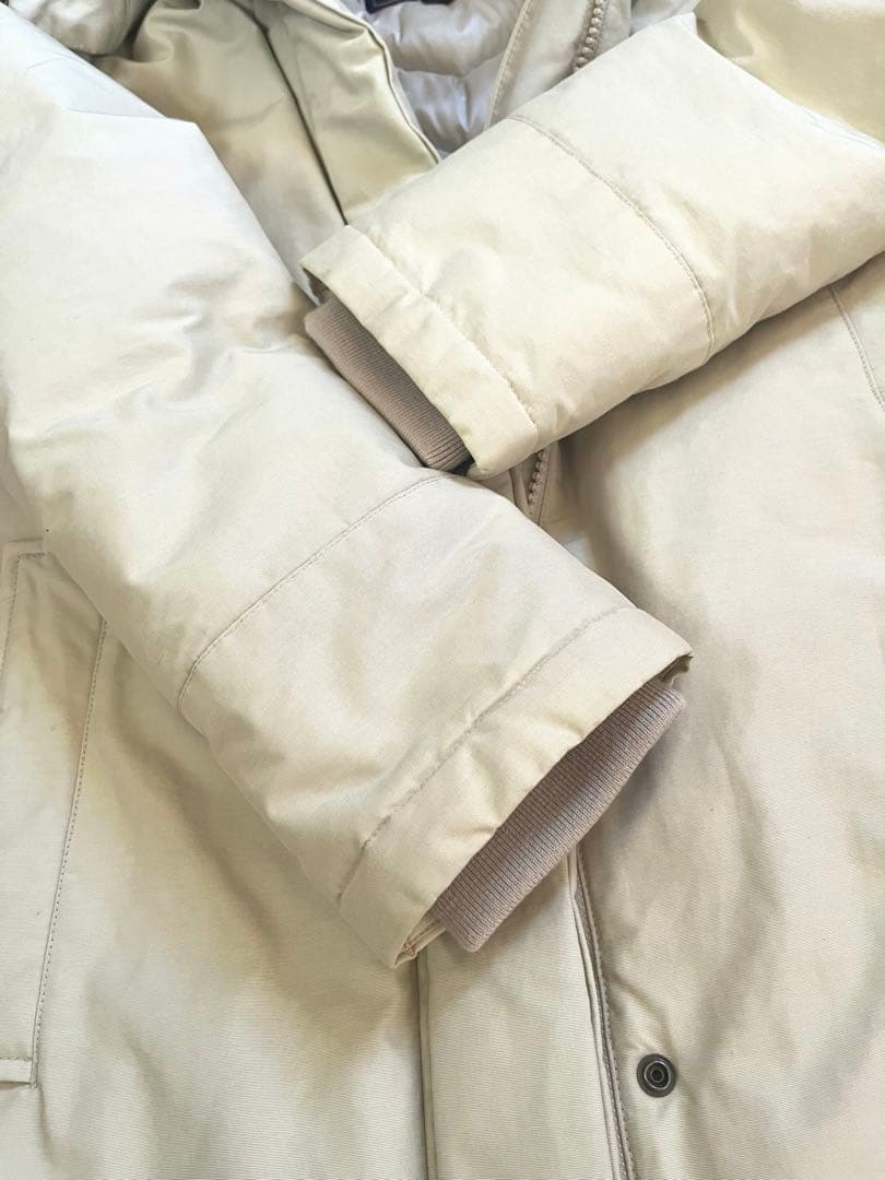 WOOLRICH ウールリッチ ホワイト ロング ダウン S