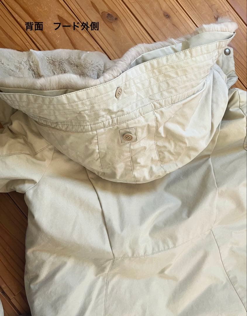 WOOLRICH ウールリッチ ホワイト ロング ダウン S