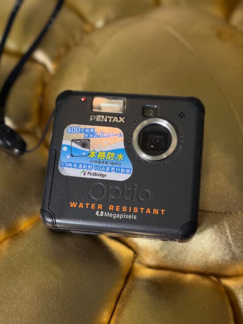 PENTAX Optio 43WR 防水デジタルカメラ 乾電池駆動 動作確認済み
