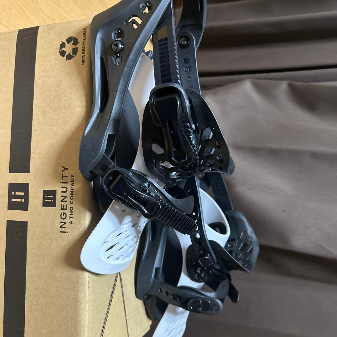 FLUX スノーボードブーツ ブラック、バイディングセット(amiki様専売)