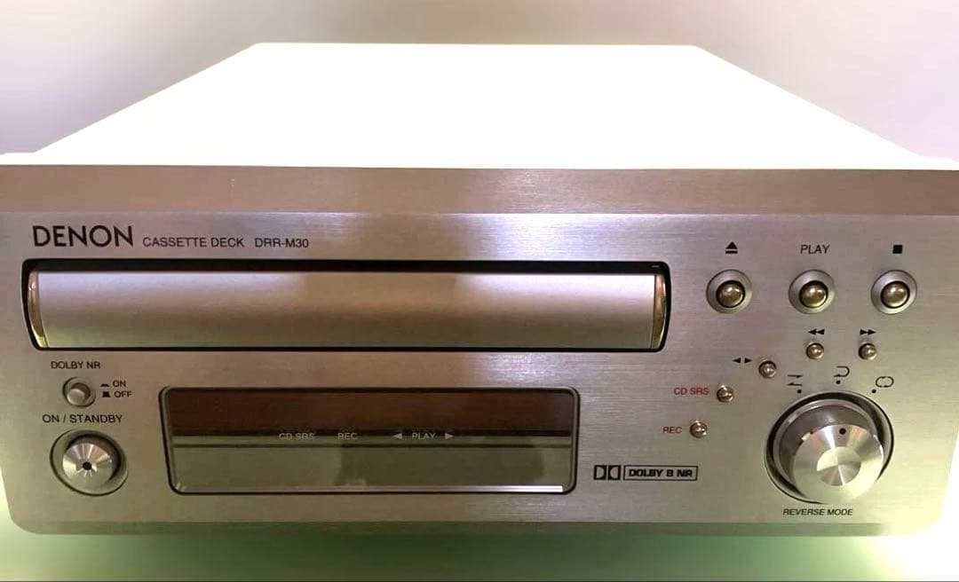 DENON デノン　カセットデッキ　DRR-M30 本体のみ　ジャンク品