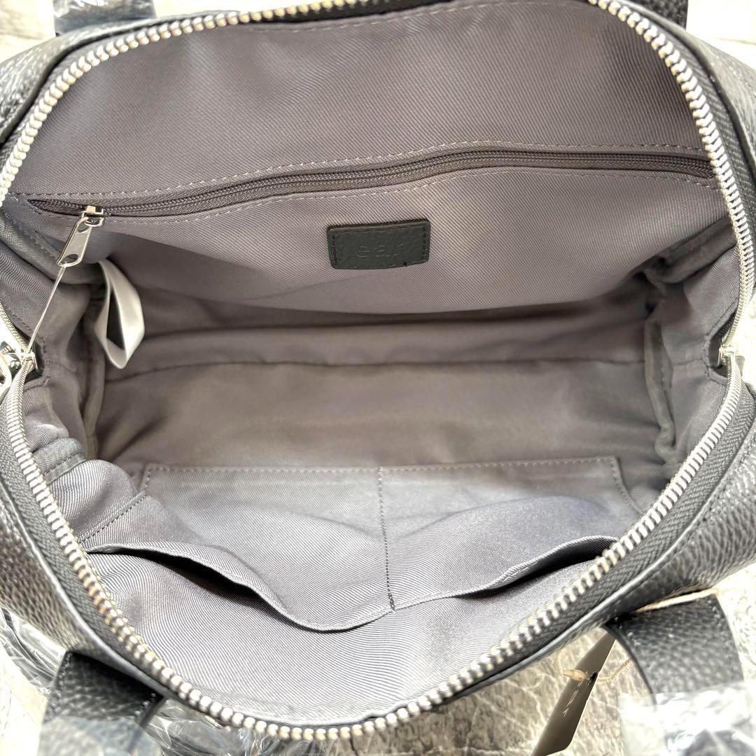 新品✨ イアパピヨネ スタッズ ボストンバッグ 2way ブラックショルダー