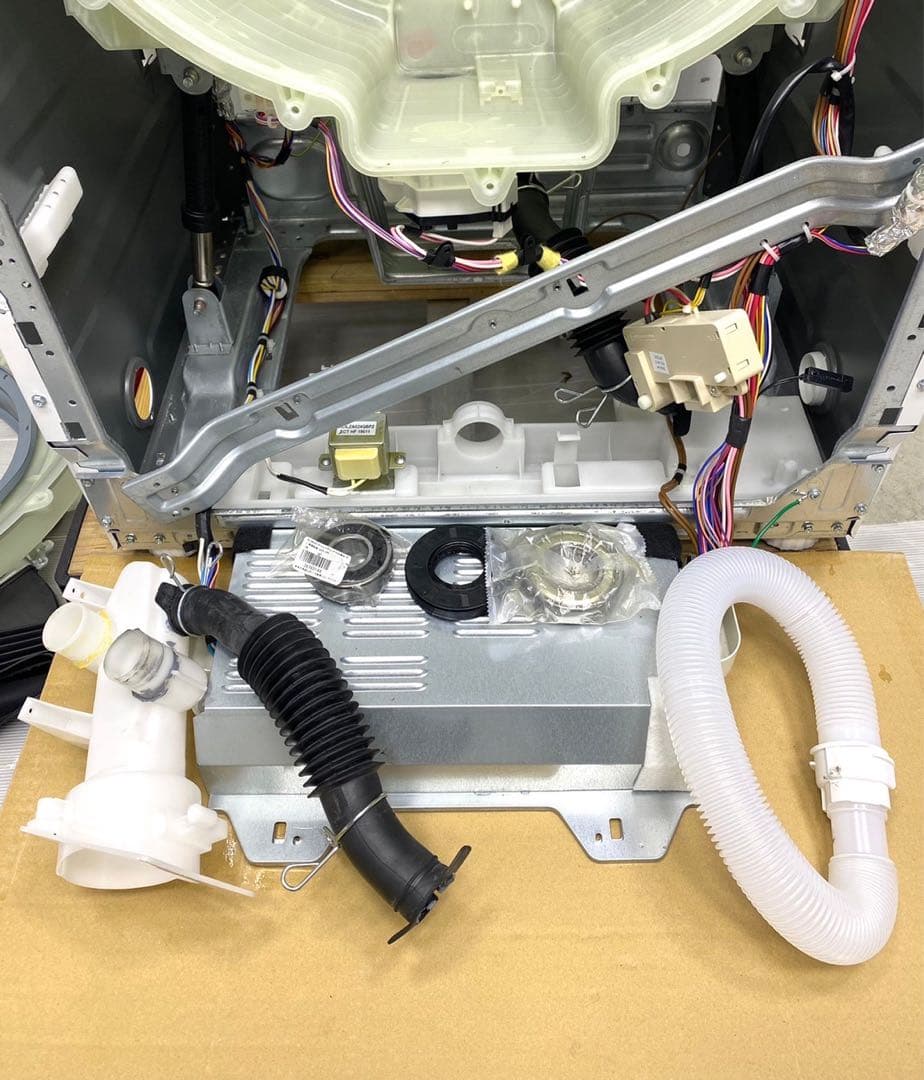 ES-S7D 3ヶ月保証 19年安心分解洗浄マンション左開きドラム式洗濯乾燥機