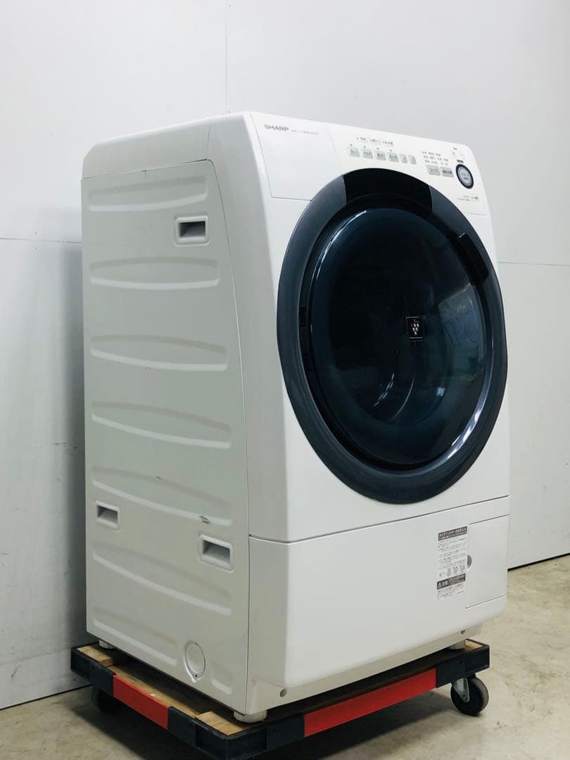 ES-S7D 3ヶ月保証 19年安心分解洗浄マンション左開きドラム式洗濯乾燥機