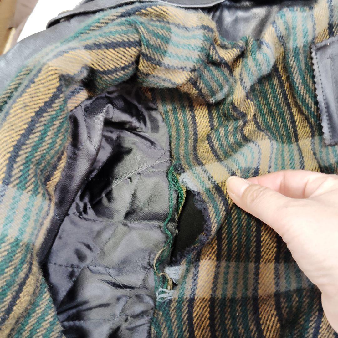 ハーレーダビッドソン★ホースハイド ライダースジャケット ブラック Ｌ