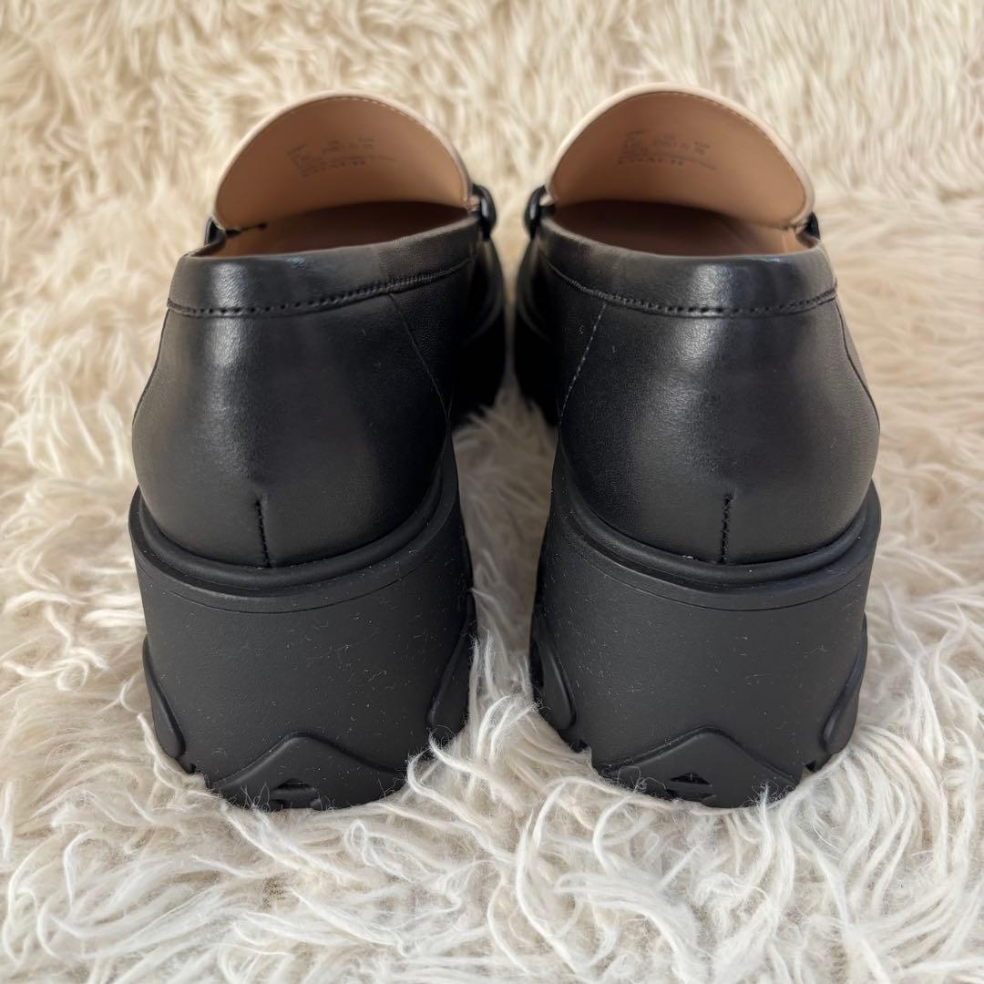 ✨未使用　COACH コーチ ルーシー　ローファー　厚底　レザー　23