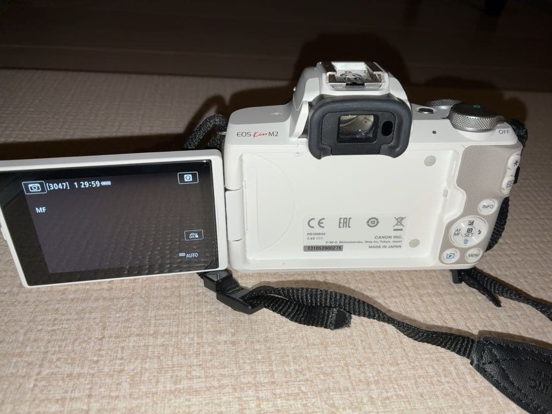 S*n様 Canon EOS KISS M2 ホワイト 本体　美品 オークション