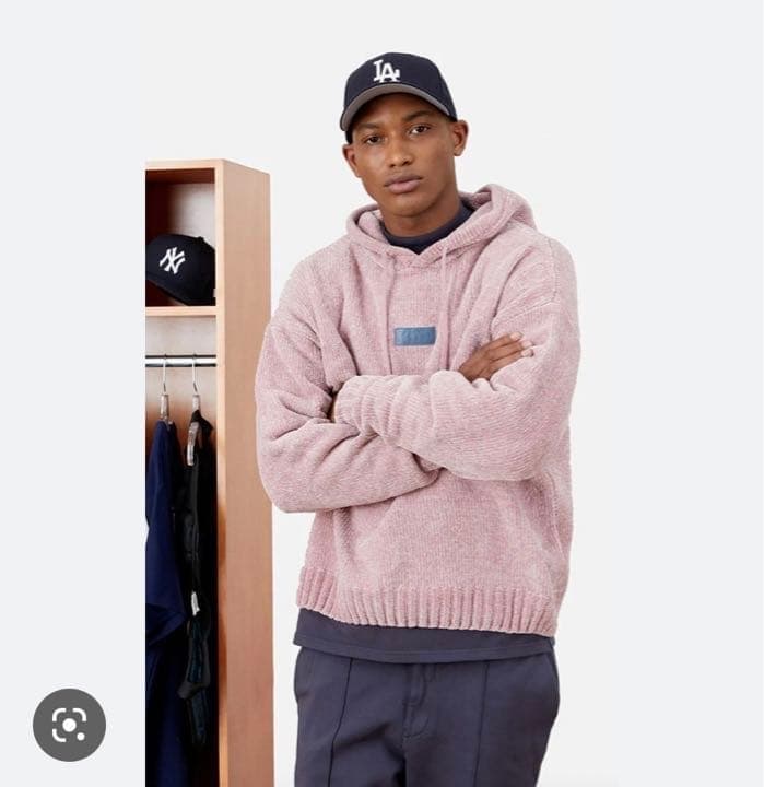 ゆ*め様 Kith Hayes Chenille Hoodie フーディ US-