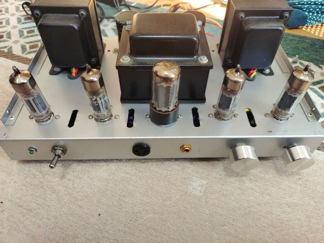 真空管アンプ 6BQ5 プッシュプル