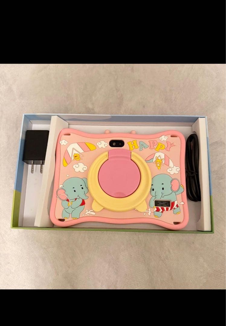 子供向けタブレット 16GB + 64GB➕1TB拡張　7インチ　ケースピンク