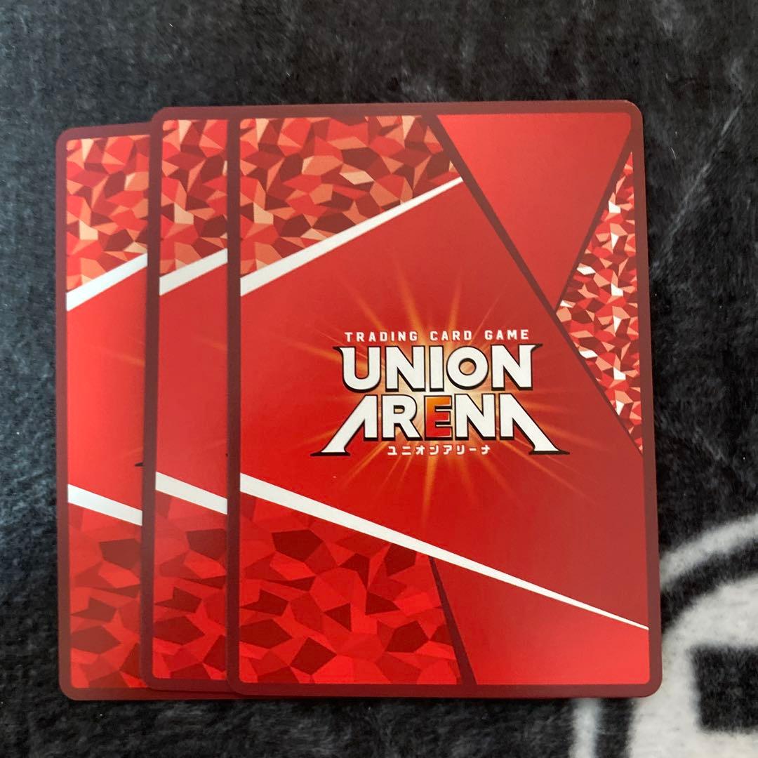 ユニオンアリーナ 赤霄&影霄　パラレル　3枚　アークナイツ