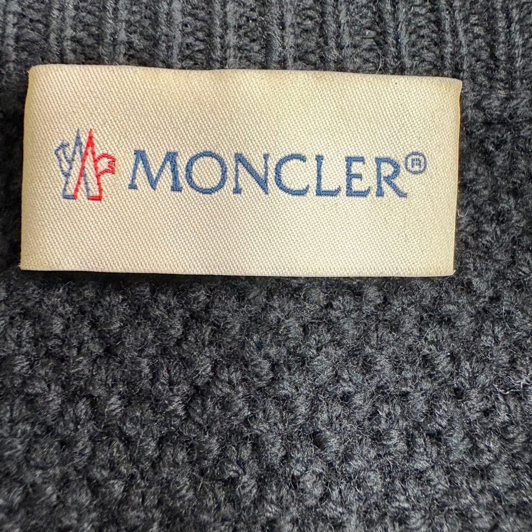 極美品 MONCLER モンクレール ハイブリッド ニットダウンジャケット